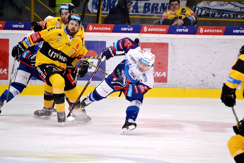 V utkání 48. kola Tipsport extraligy přivítal HC Verva Litvínov na svém ledě celek Komety Brno.