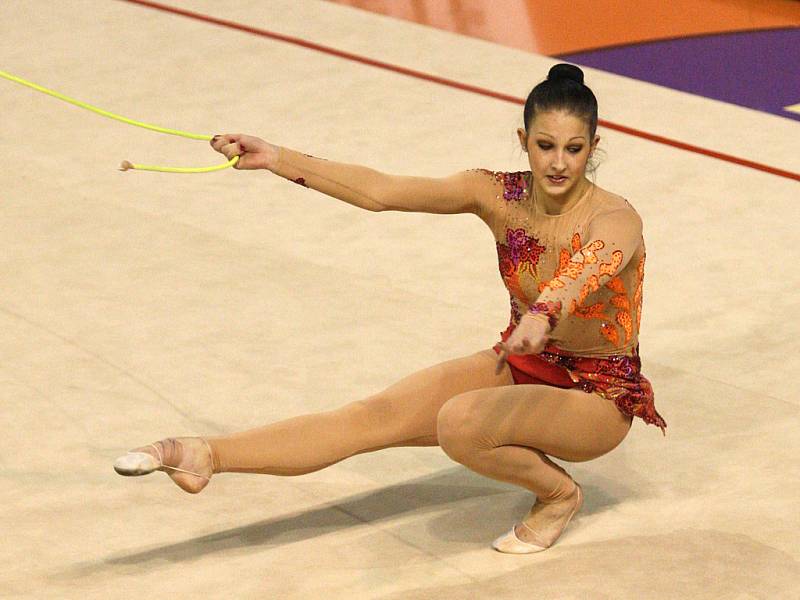 Gymnastka Monika Míčková.