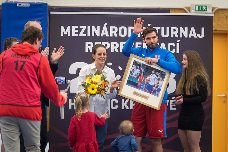 Tom Ondrušek se v Hradci Králové rozloučil s reprezentační kariérou.