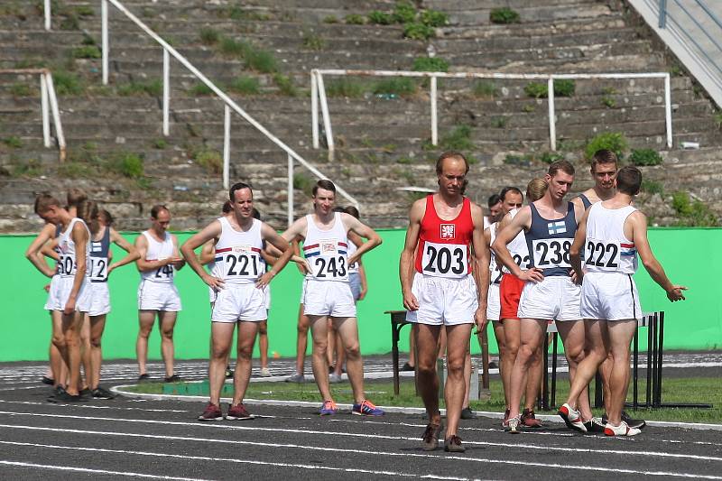 Brno 30.8.2019 - natáčení filmu Zátopek na fotbalovém stadionu za Lužánkami