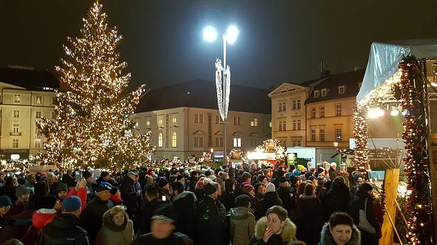 Brno 5.12.2019 - vánoce na brněnském Zelném trhu