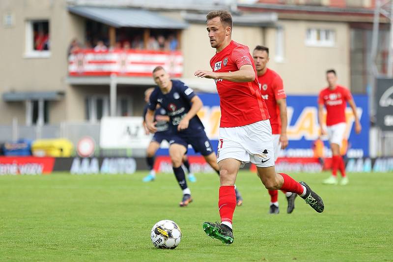 Fotbalisté Zbrojovky Brno remizovali v úvodním klání FORTUNA:LIGY se Slováckem 2:2. Foto: Petr Nečas