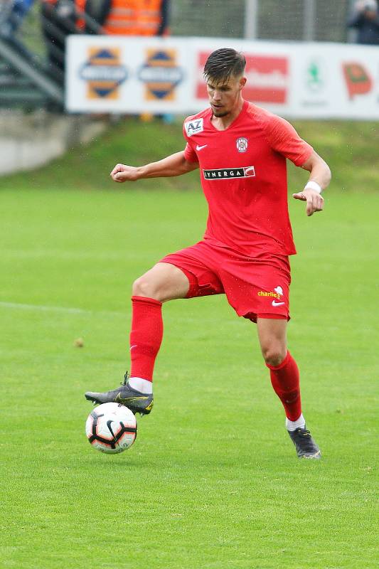 29. kolo F:NL: Prostějov (modro-bílá) - Zbrojovka (červená - Adrián Čermák) 0:0