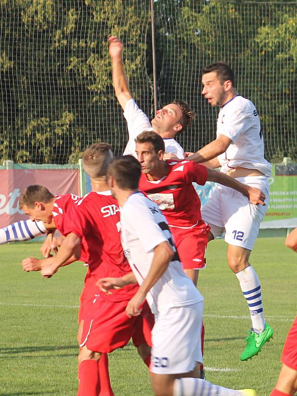 Ve 4. kole Moravskoslezské ligy prohráli fotbalisté SK Líšeň doma s MFK Vyškov 0:4.