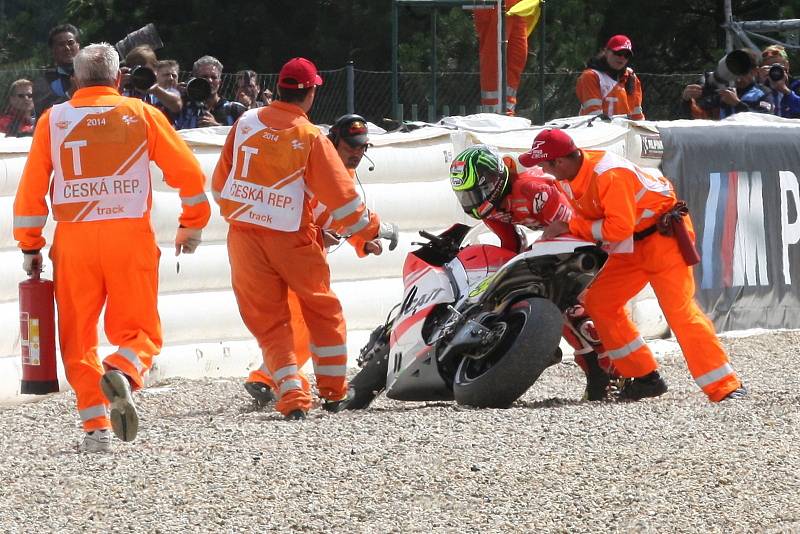 Motocyklová Velká cena České republiky 2014 na brněnském Masarykově okruhu.