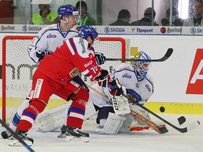 Hokejisté v generálce na MS porazili Finsko 3:2 po nájezdech.