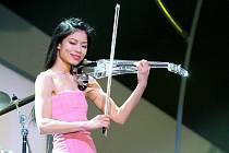 Světoznámá houslistka Vanesa Mae.