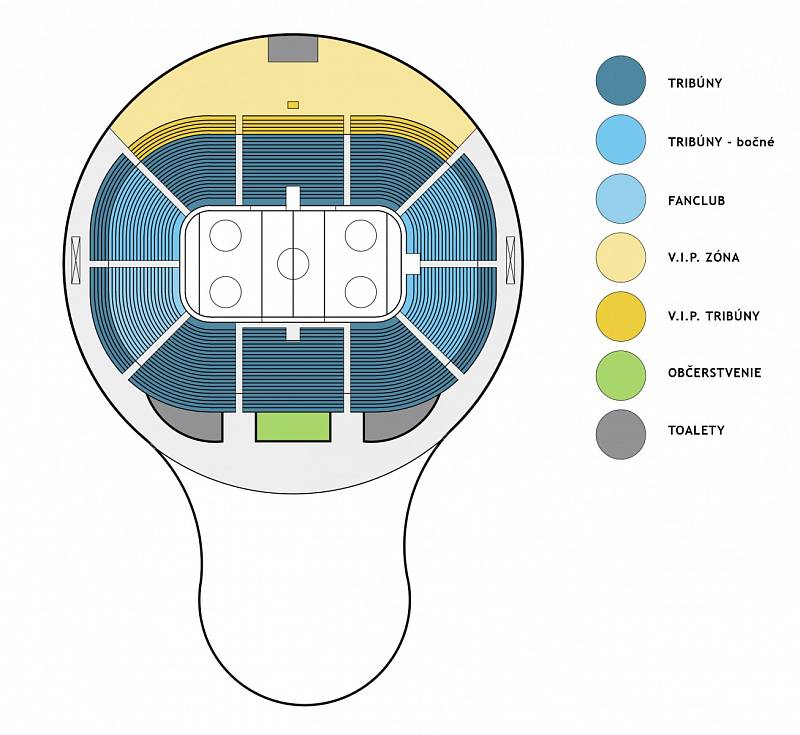 Studenti fakulty architektury brněnské techniky navrhli postavit sportovní halu za pavilonem Z.