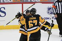 Radim Zohorna vstřelil svůj první gól v NHL hned při své premiéře na konci března.