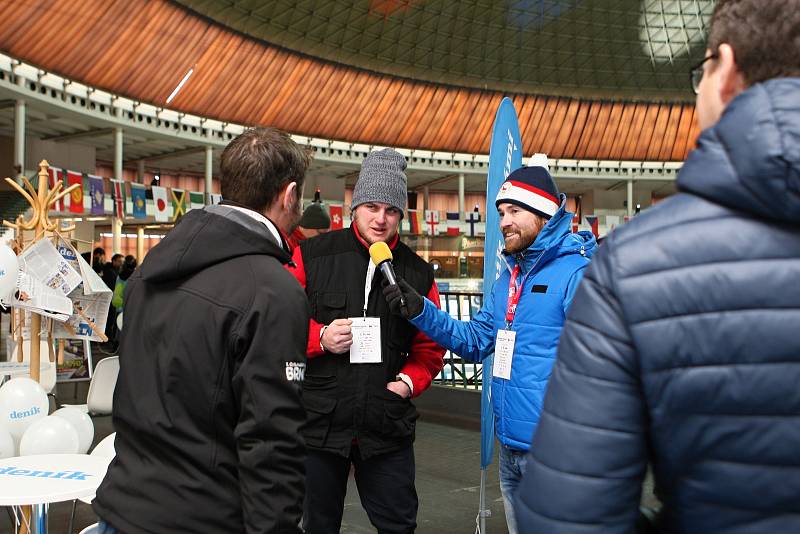 Jiří Snítil na Olympijském festivalu v zóne Deníku.