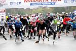 Masaryk Run 2016. Na trasu vyrazili i závodníci na kolečkových bruslích.