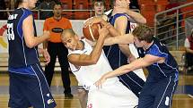 Basketball Brno v utkání s Kolínem.