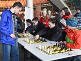 Brno 15.02.2018 - Olympijský festival v areálu brněnského výstaviště - šachysta David Navara.