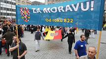 Moravané slaví Den za Moravu. Připomínají si tím první písemnou zmínku o Moravanech, od které uplynulo už 1192 let, a zároveň 604. výročí korunovace moravského markraběte Jošta římským králem.