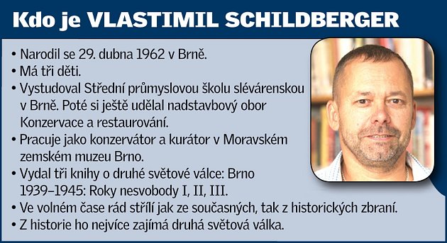 Brněnský historik Vlastimil Schildberger mladší.