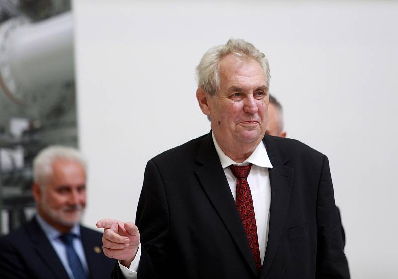 Prezident České republiky Miloš Zeman na návštěvě Jihomoravského kraje.