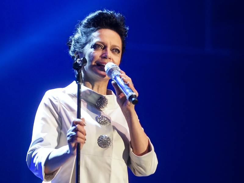 Zpěvačka Lucie Bílá přijela do Brna se svým vánočním koncertem.