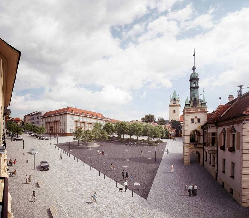 Do soutěže o návrh revitalizace náměstí Míru v Tišnově se přihlásilo patnáct návrhů.