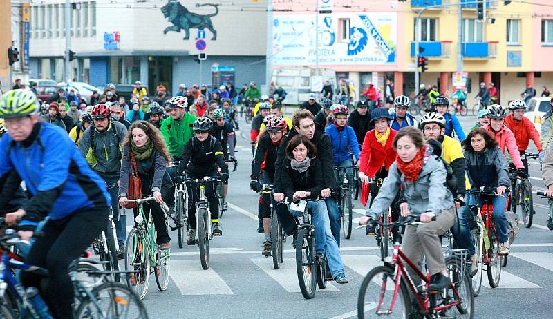 Akce Nakoleon se zúčastnila více než tisícovka cyklistů.