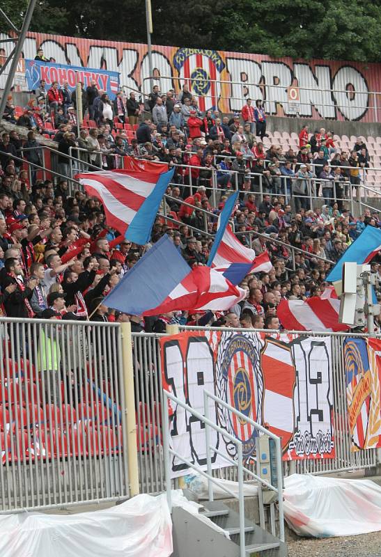 Zbrojovka Brno - Viktoria Plzeň 0:1.