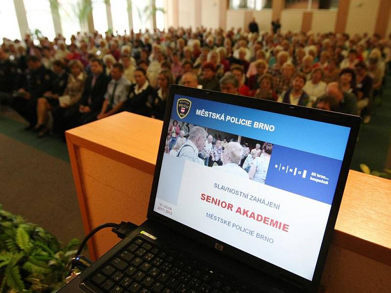 Zahájení 6. ročníku Senior akademie v Brně.