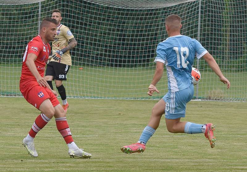 Druhý přípravný zápas odehrála Líšeň v Pohořelicích proti juniorce Slovanu Bratislava, po gólech Čermáka a Zikla vyhrála 2:0.