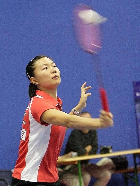 Badmintonistka Linlin Wang.