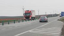 Křižovatka u Velešovic na Vyškovsku získala neslavné prvenství. Podle statistiky pojišťovny Allianz je tento úsek silnice I/50 nejnebezpečnější komunikace první třídy v Jihomoravském kraji.