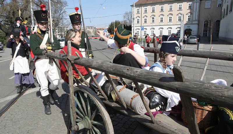 Tříhodinový průvod centrem Brna. 