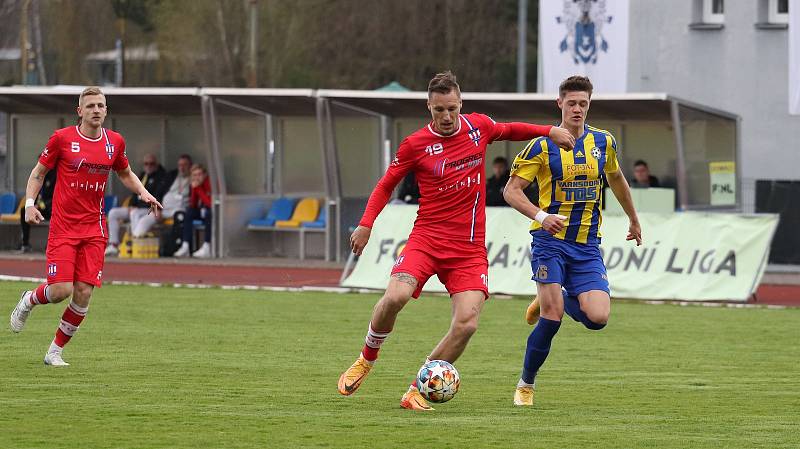 Sport fotbal druhá liga Varnsdorf - Líšeň 0:1