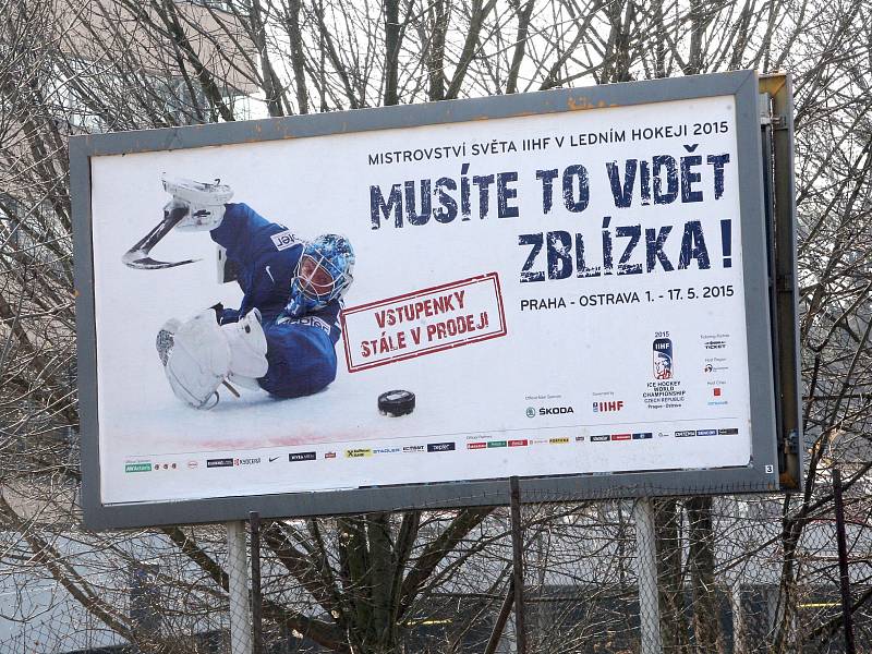 Billboard v Brně.