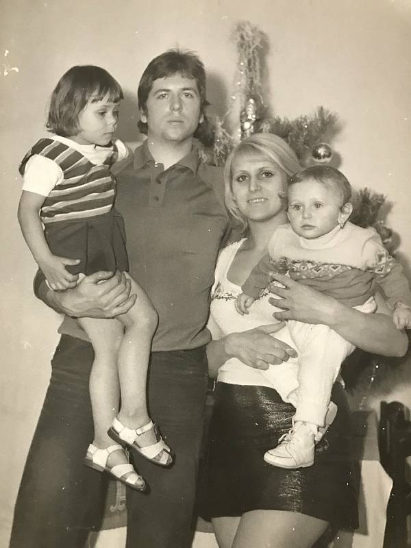 Vánoční svátky v roce 1975.