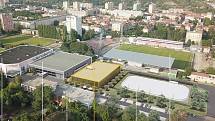 Třetí hala vyroste ve sportovním areálu Vodova do konce příštího roku.