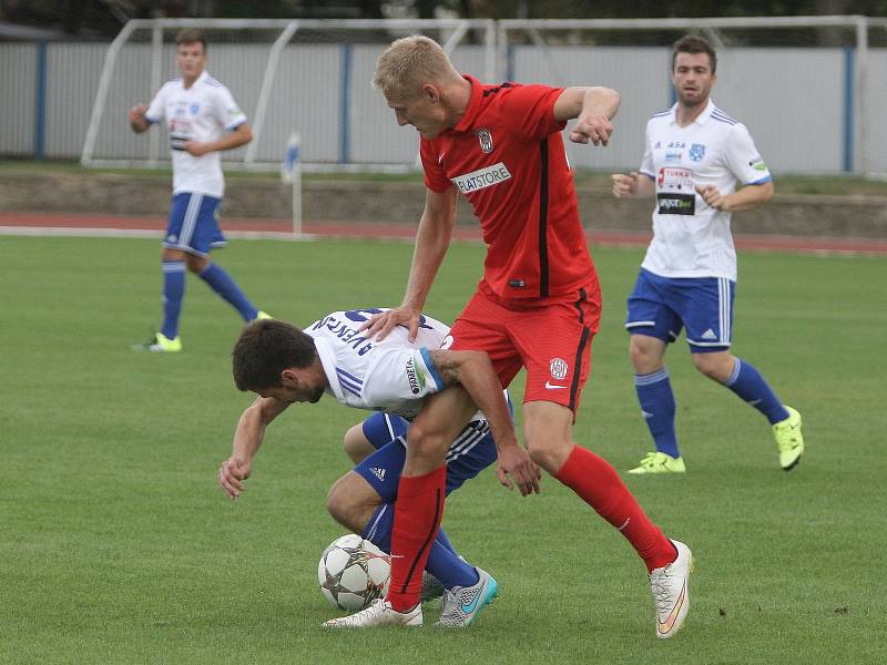 Už za šestnáct minut přípravného utkání vedlo domácí Znojmo v derby nad Zbrojovkou o tři branky. Takové vedení už lídr druhé nejvyšší soutěže nepustil a zvítězil 4:2.