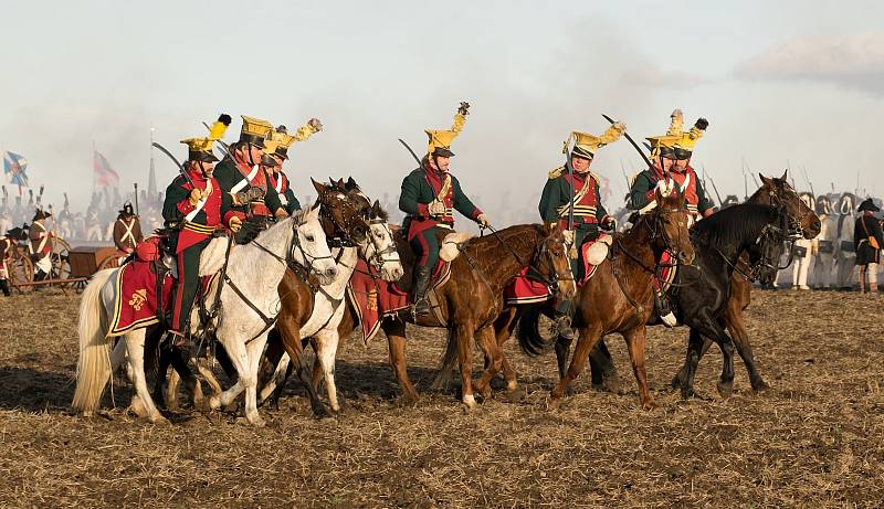 Austerlitz 2016. Ukázku bitvy fotografoval i čtenář Deníku Rovnost Petr Olša.