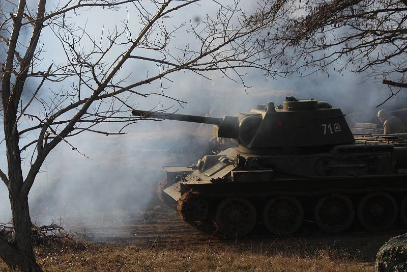 Bitvu u Narvy v roce 1944 si v sobotu připomněli v Army Parku v Ořechově na Brněnsku.