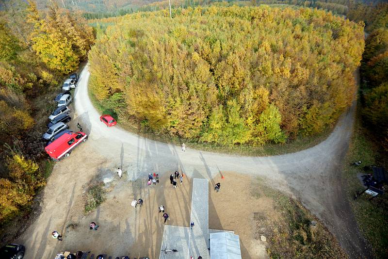 Nová rozhledna Pod Liduškou.