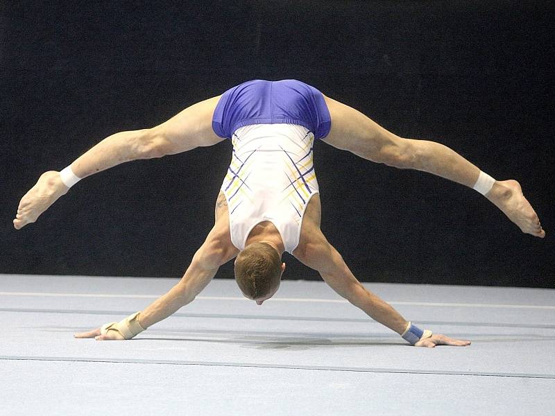 Grand Prix smíšených dvojic ve sportovní gymnastice v Brně.