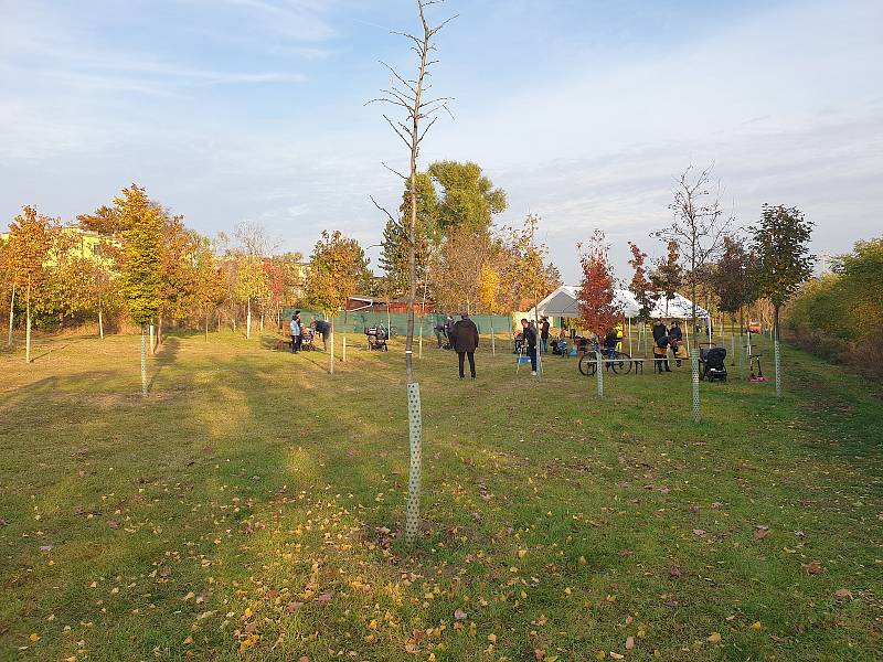 Nový park vznikl v Telnici na Brněnsku.