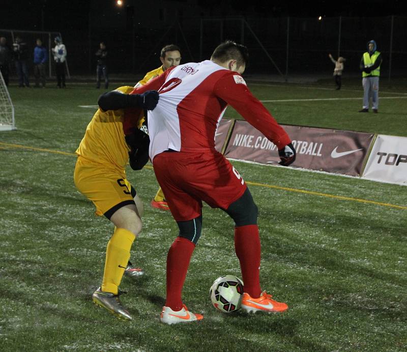 Fotbalisté Blanska v Lize malého fotbalu porazili Brno 7:1.