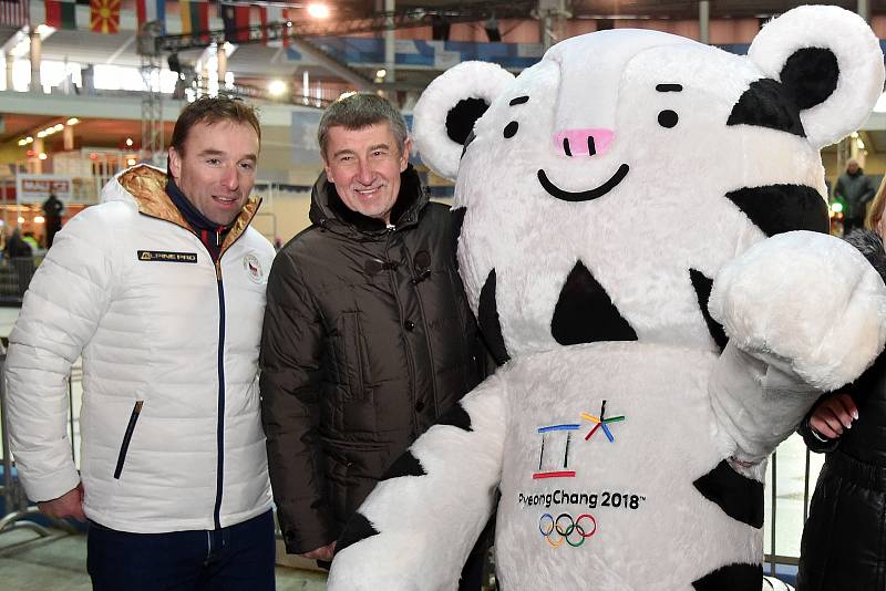 Zahájení Olympijského festivalu v Olympijském parku v areálu brněnského výstaviště.