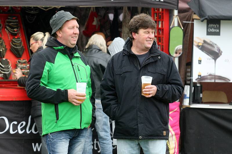 První ročník hudebně pivního festivalu Beer Fest Brno 2017 na fotbalovém stadion za Lužánkami v Brně.