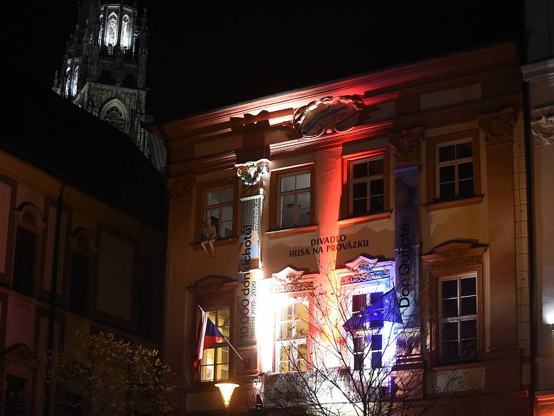 Výročí Sametové revoluce - 17. listopad 2019 v Brně.