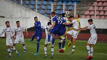 FORTUNA:NÁRODNÍ LIGA: Vyšehrad - Líšeň (bílé dresy) 1:1.