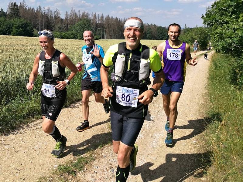 Moravský ultramaraton se letos těšil velké účasti.