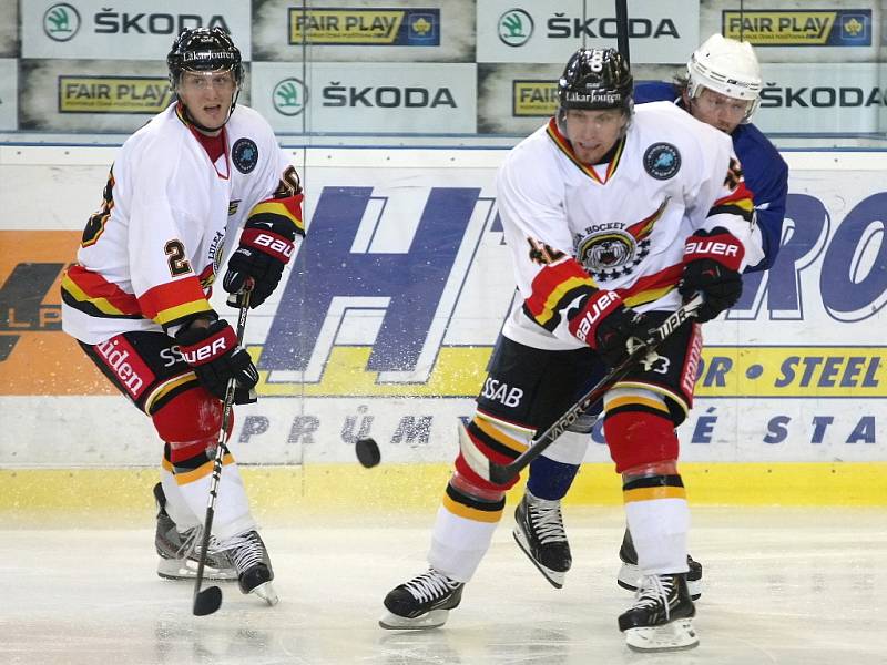 Brněnští hokejisté podlehli švédskému týmu.