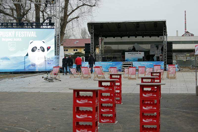 Olympijský festival v rámci olympiády v Pekingu je připravený v areálu brněnské Nové Zbrojovky.