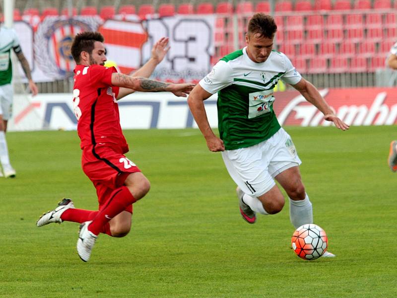 Zbrojovka v domácím zápase nestačila na Jablonec. Prohrála o tři branky.