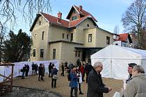 Arnoldová vila v Brně. Slavnostní otevření s komentovanými prohlídkami se konalo ve čtvrtek 14. prosince.