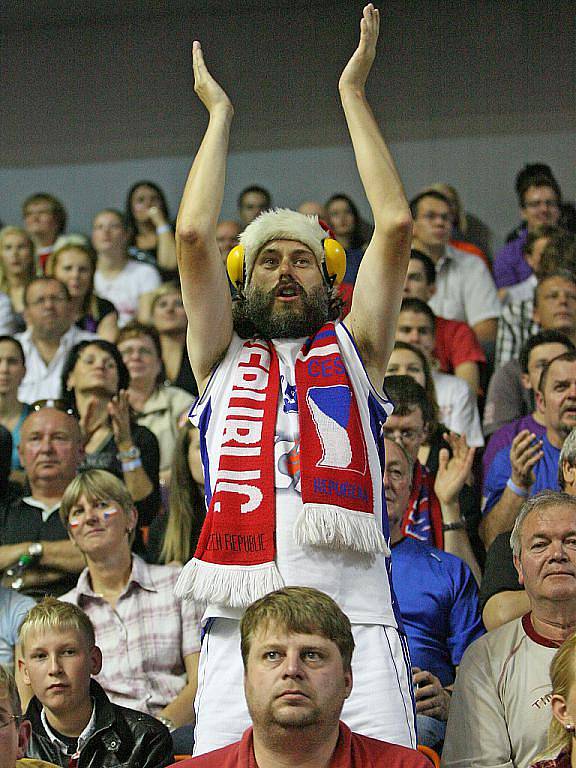 Mistrovství světa v basketbale Česko vs Argentina.